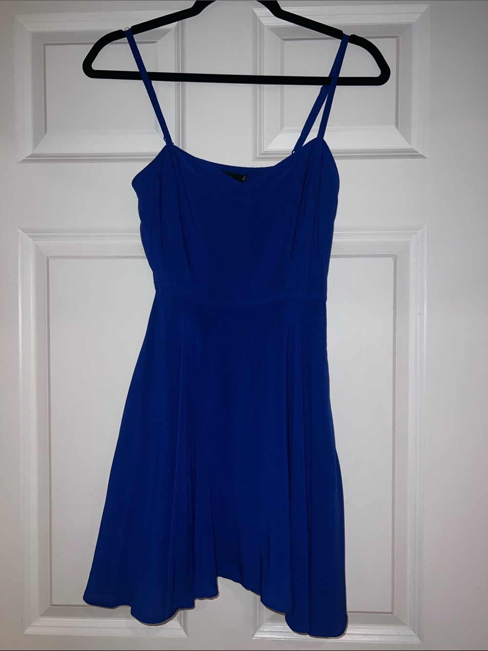 Talula Royal Blue Spaghetti Strap Mini Dress